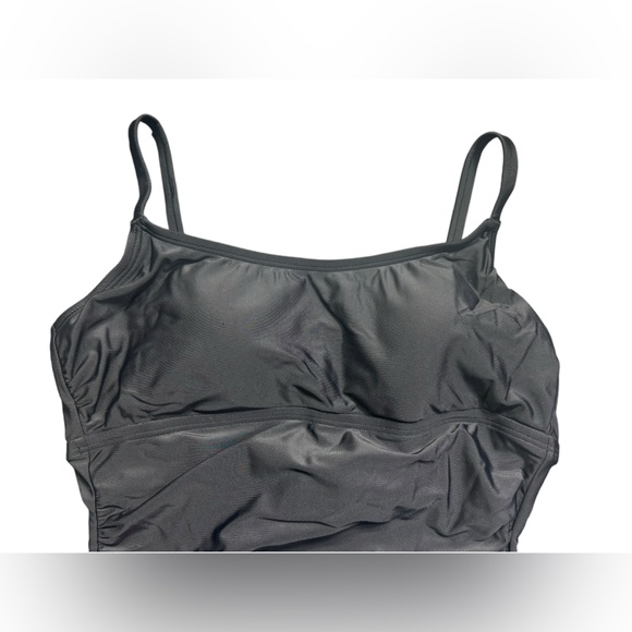 KONA SOL women’s full seat coverage one piece swimsuit size L 12/14 NWT - Picture 2 of 6